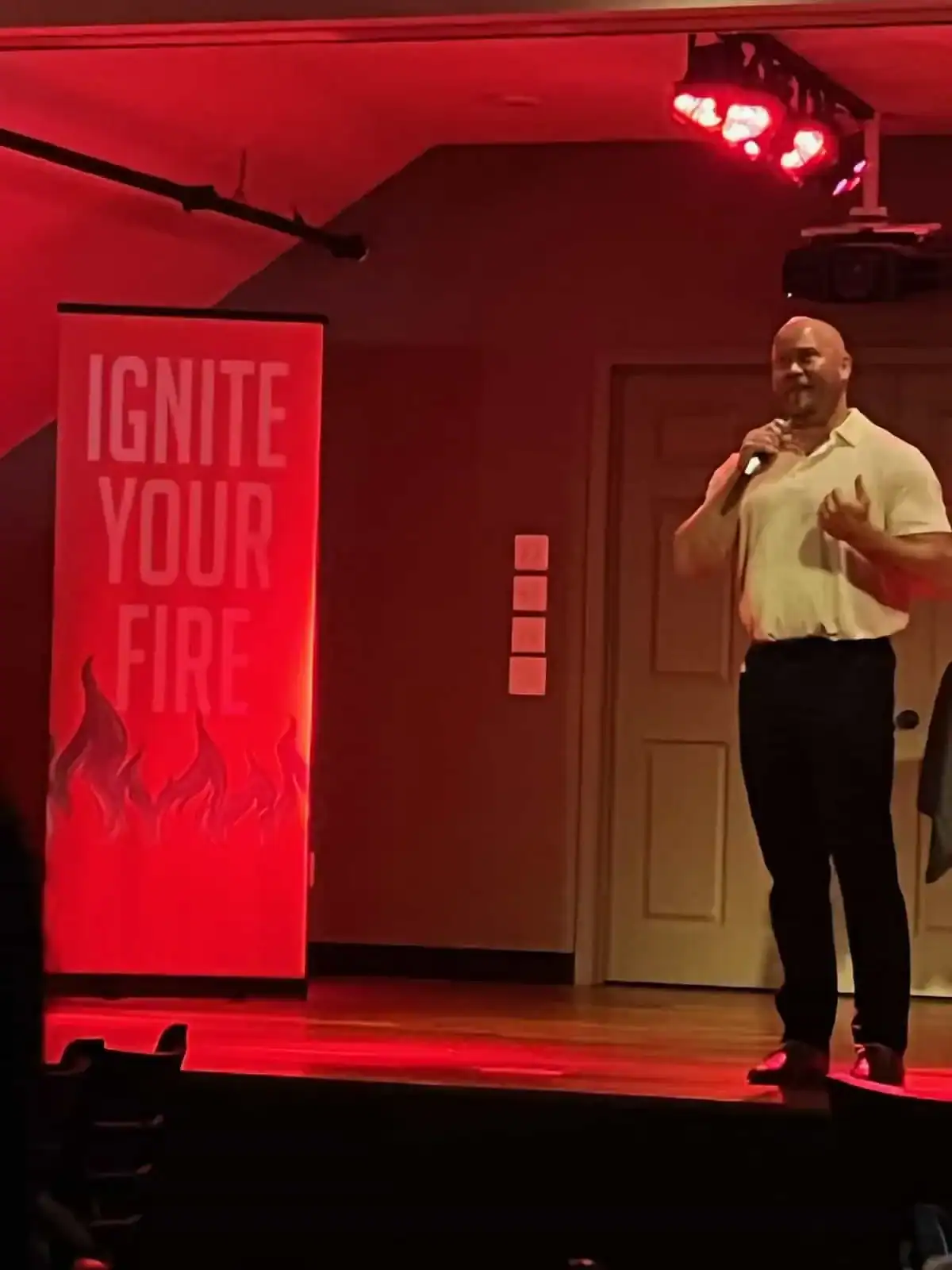 adam speaking ignite your fire