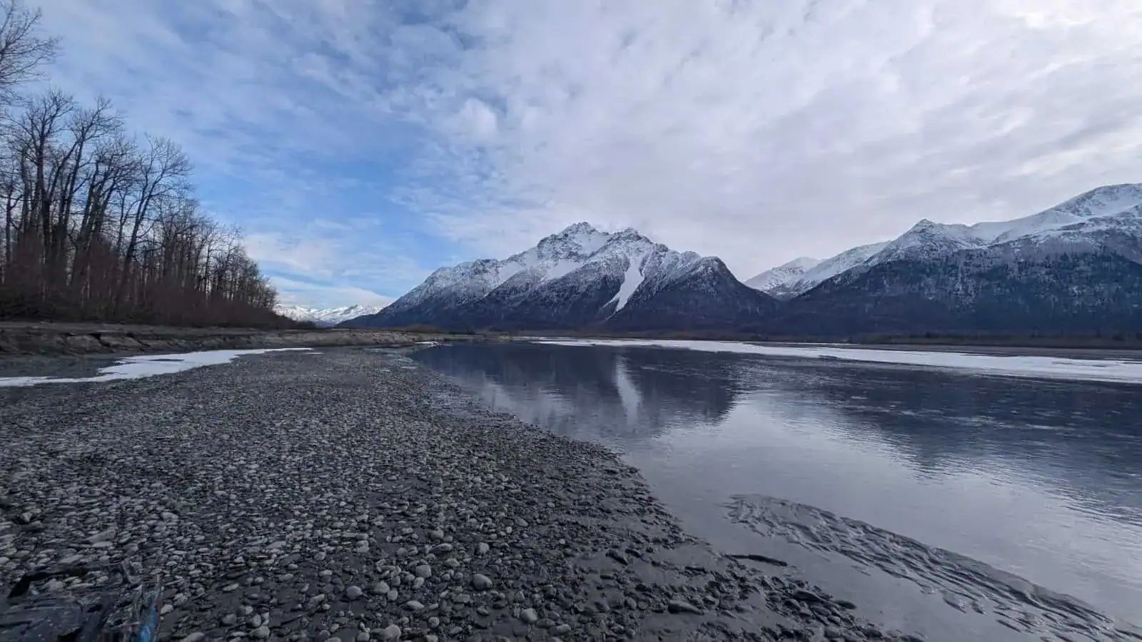 why alaska knik river pioneer peak